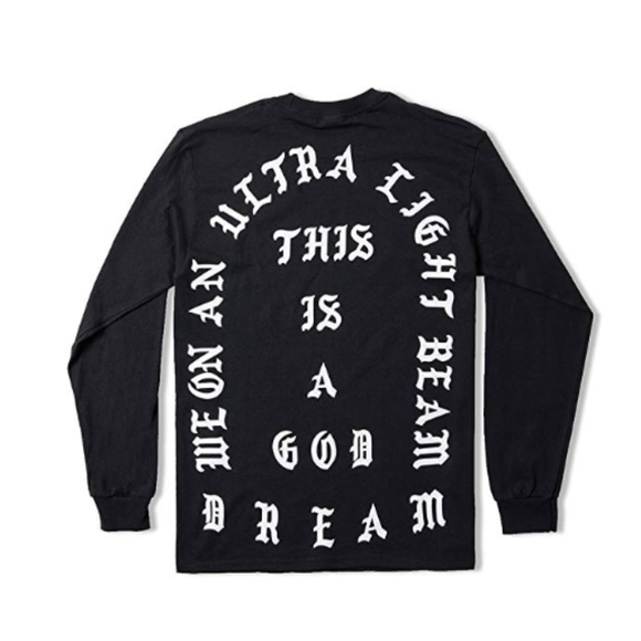 Feel Like Pablo Black Long Sleeve Tee - Picture 1 of 3